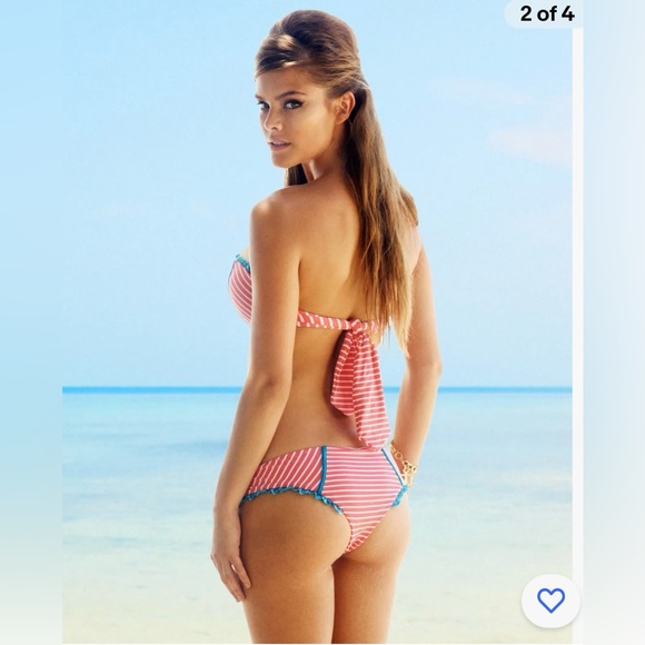 SOLD xxx NWT RARE beach bunny bikini XL/M set - Picture 4 of 15